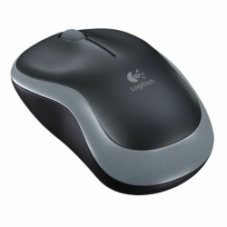 Schnurlose Mouse Logitech LGT-M185G Grau Schwarz Schwarzweiß