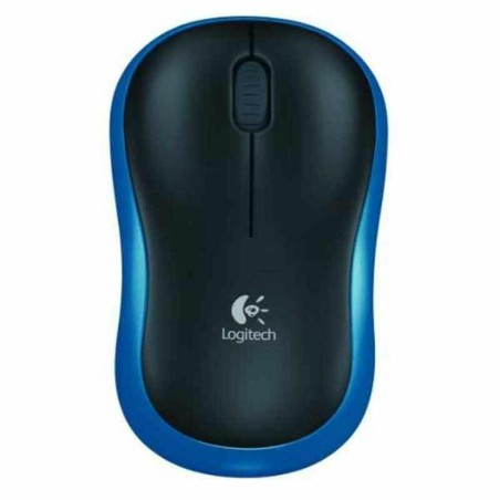 Mouse Logitech LGT-M185B Blau Schwarz Schwarzweiß 1000 dpi