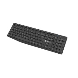 Tastatur mit Maus Natec NZB-1989 Schwarz QWERTY Qwerty US