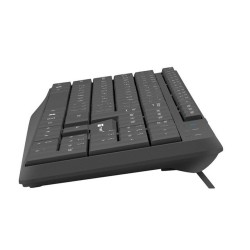 Tastatur mit Maus Natec NZB-1989 Schwarz QWERTY Qwerty US