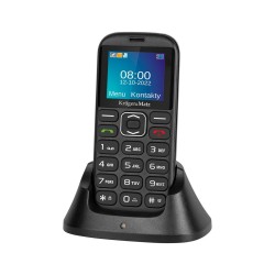 Mobiltelefon für ältere Erwachsene Kruger & Matz KM0922 1,77" Schwarz