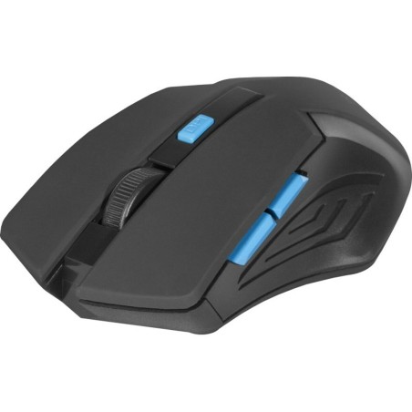 Schnurlose Mouse Defender ACCURA MM-275 Schwarz Schwarz/Blau