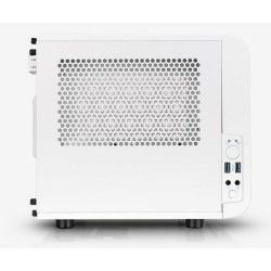 Gehäuse Semitour Mini ITX THERMALTAKE Core V1 Snow Edition Weiß