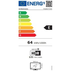 Smart TV LG 55QNED753RA.AEU 4K Ultra HD 55" HDR HDR10 PRO