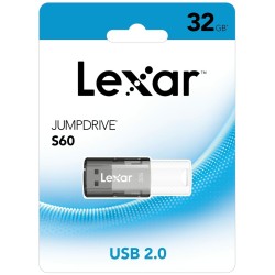 USB Pendrive Lexar S60 Weiß Schwarz Grau 32 GB (1 Stück)