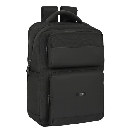 Laptoptasche Sevilla Fútbol Club Premium 15,6'' Schwarz (31 x 44 x 13 cm)