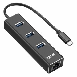 3-Port USB Hub iggual... (MPN )