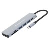 Hub USB Conceptronic 110519207101 Grau Bunt 100 W