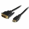 HDMI-zu-DVI-Adapter Startech HDDVIMM2M Schwarz (2 m)