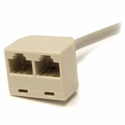 UTP starres Netzwerkkabel der Kategorie 6 Startech RJ45SPLITTER 0,33 m