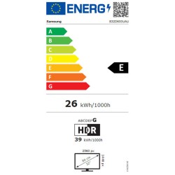 Monitor Samsung LS32D600UAUXEN Quad HD 32" 100 Hz