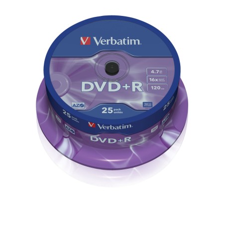 DVD+R Verbatim VB-DPR47S2A 16x 25 Stücke