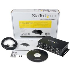 USB-zu-RS232-Adapter Startech ICUSB2328I Schwarz