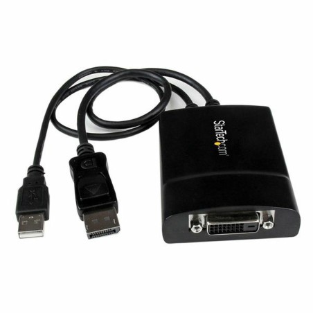 Adapter DisplayPort auf DVI Startech DP2DVID2 Schwarz