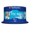 CD-R Verbatim AZO Wide Inkjet Printable 50 Stück (50 Stück)