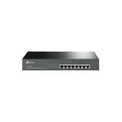 Schalter für das Netz mit Schaltschrank TP-Link TL-SG1008MP RJ45 PoE 16 Gbps Schwarz