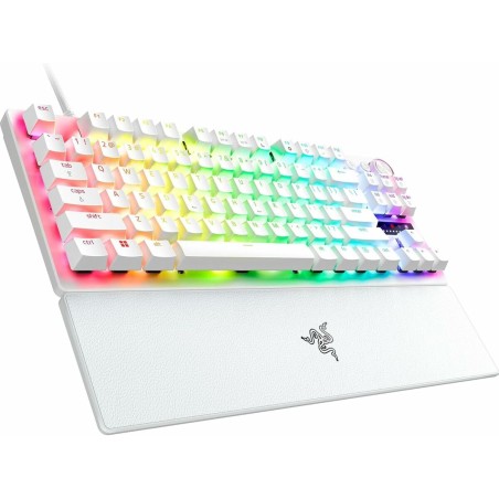 Tastatur Razer Huntsman V3 Pro Weiß Qwerty Spanisch