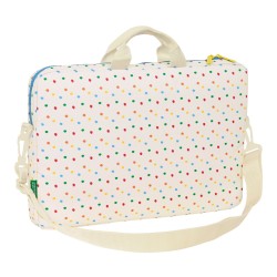 Laptoptasche Benetton Topitos Weiß (40 x 27 x 4 cm)