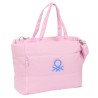 Laptoptasche Benetton Pink Hellrosa (54 x 31 x 17 cm)