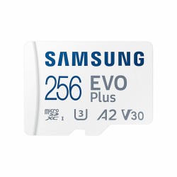 Mikro SD Speicherkarte mit Adapter Samsung EVO Plus 256 GB
