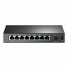 Schalter für das Büronetz TP-Link TL-SF1008P RJ45 PoE 1.6 Gbps