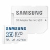 Mikro SD Speicherkarte mit Adapter Samsung EVO Plus 256 GB