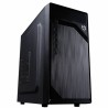 ATX/mATX Semi-Tower Gehäuse Hiditec CHA010032 Schwarz