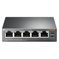 Schalter für das Büronetz TP-Link TL-SG1005P LAN PoE Grau