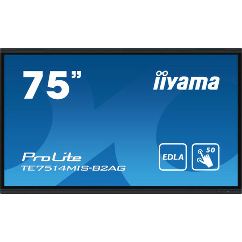 Videowall-Monitor Iiyama TE7514MIS-B2AG 75" 4K Ultra HD 60 Hz