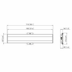 Stab Vogel's 7234070 715 mm