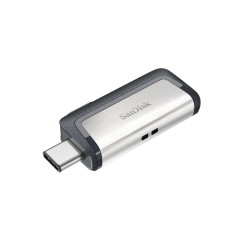 USB Pendrive SanDisk SDDDC2-128G-G46 Schwarz Schwarz/Silberfarben Silberfarben 128 GB