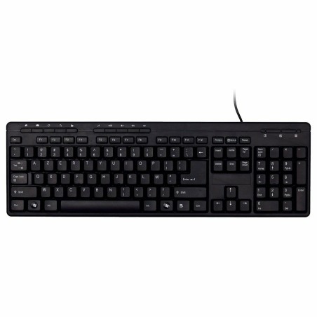 Tastatur Bluestork BS-KB-MFIRST2/SP Schwarz Qwerty Spanisch