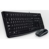 Tastatur Logitech LGT-MK120-US Schwarz Holländisch QWERTY