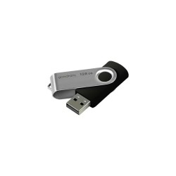 USB Pendrive GoodRam UTS2-1280K0R11 128 GB 128 GB Schwarz Schwarz/Silberfarben (1 Stück)