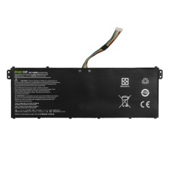 Laptop-Akku Green Cell AC72 Schwarz 2100 mAh