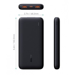 Powerbank Aukey PB-N73S Schwarz 10000 mAh