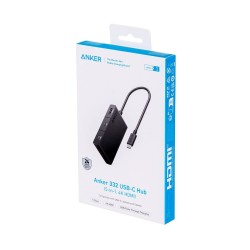 Hub USB Anker 332 100 W Schwarz