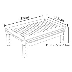 Bildschirm-Träger für den Tisch MacLean MC-946 13" 13"-32" 37 x 23,5 x 14 cm