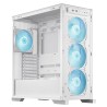 ATX Semi-Tower Gehäuse Asus TUF GAMING GT302 TG ARGB Weiß Bunt