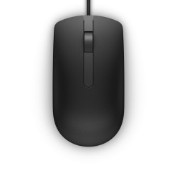 Mouse Dell MS116 Schwarz Schwarzweiß 1000 dpi