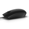 Mouse Dell MS116 Schwarz Schwarzweiß 1000 dpi