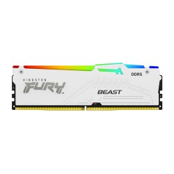 RAM Speicher Kingston FURY Beast White RGB 16 GB DDR5 cl34