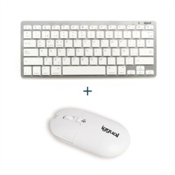 Tastatur mit Maus iggual IGG316788+IGG318027