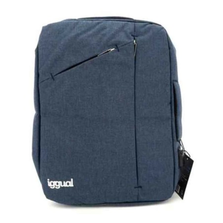 Laptoptasche iggual IGG317051 Wasserfest Anti-Diebstahl Blau