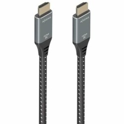 HDMI Kabel Aisens A150-0876 5 m Schwarz/Grau