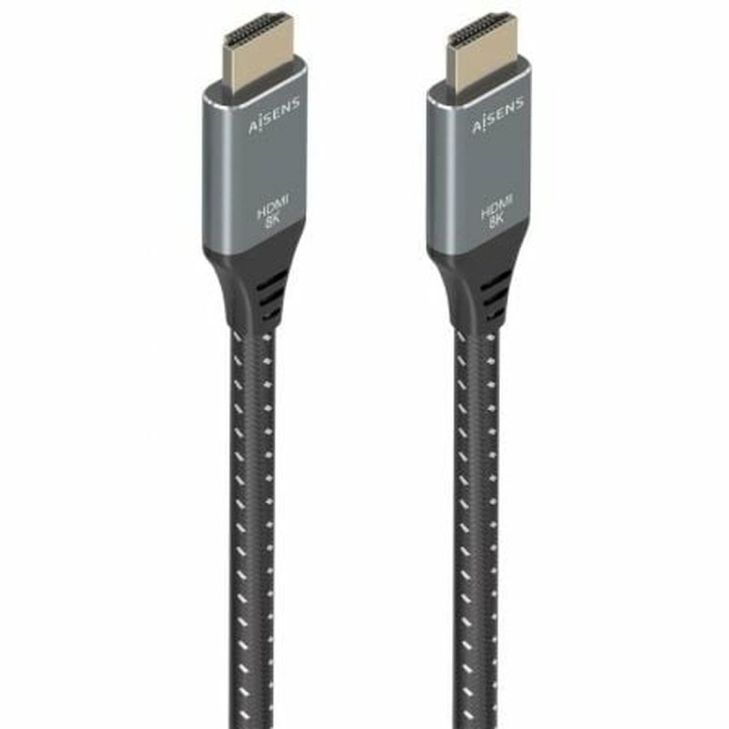 HDMI Kabel Aisens A150-0876 5 m Schwarz/Grau