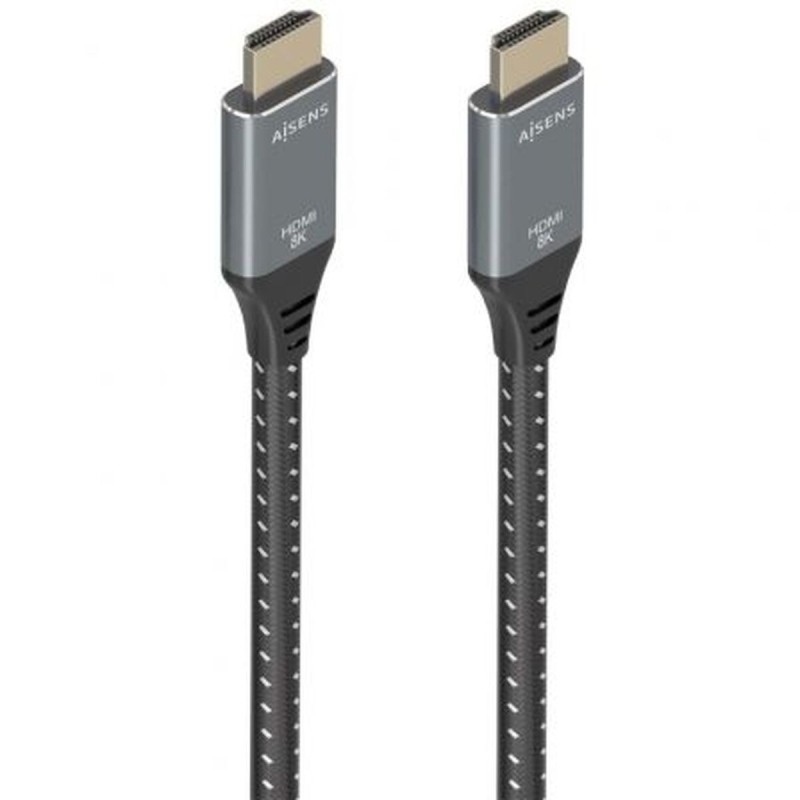 HDMI Kabel Aisens A150-0877 7 m Schwarz/Grau