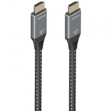 HDMI Kabel Aisens A150-0877 7 m Schwarz/Grau