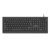 Tastatur Ewent EW3286 Schwarz Qwerty Spanisch QWERTY