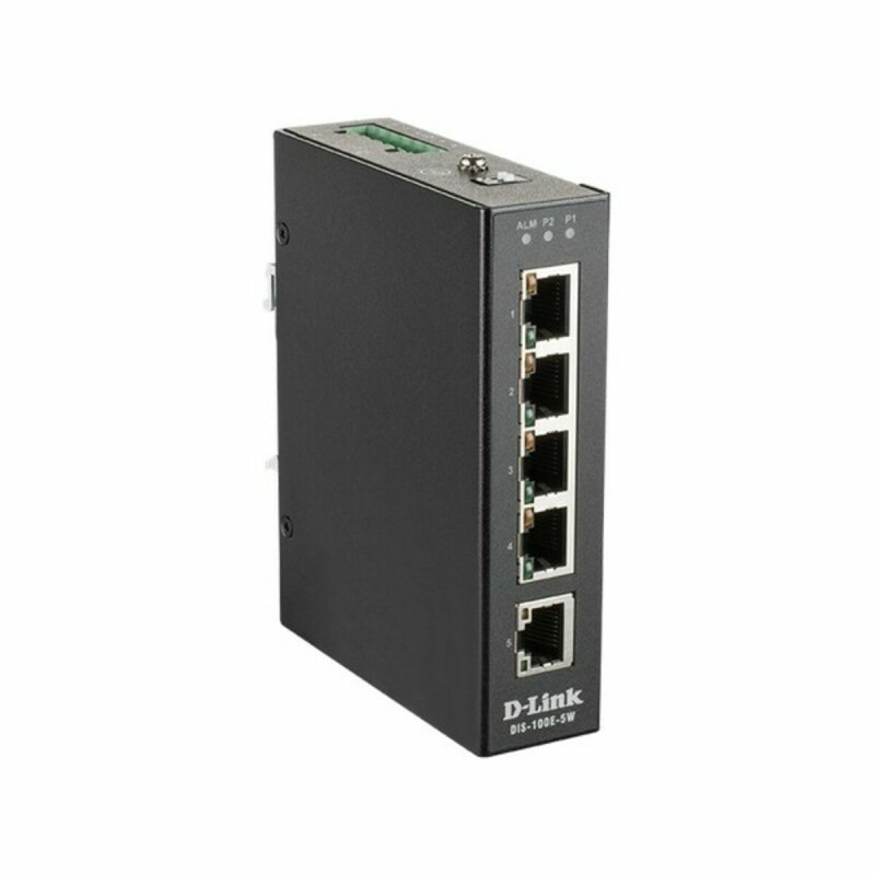 Schalter für das Netz mit Schaltschrank D-Link DIS-100E-5W RJ45 x 5